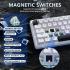 ATTACK SHARK X65 HE 65% Wired Magnetic Gaming Keyboard White ATTACK SHARK X65 HE 65% Wired Magnetic Gaming Keyboard White